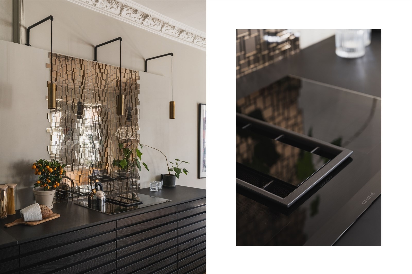 Kjøkkenet er funksjonelt og byr på store arbeidsflater og mye oppbevaringsplass. Galleribilde