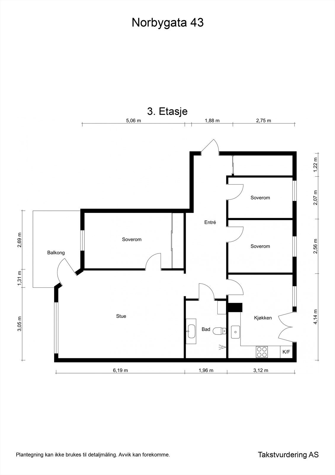 Planskisse Galleribilde