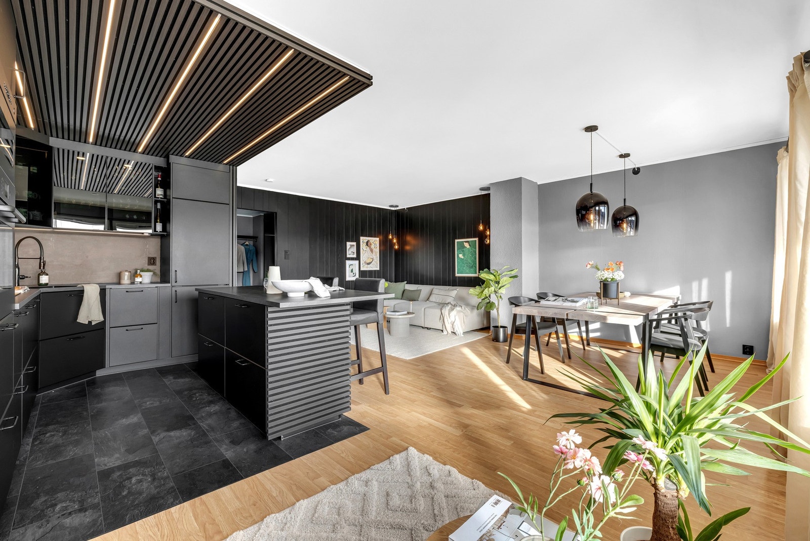 Nå er det på tide å vise mer av dette unike kjøkkenet. Galleribilde