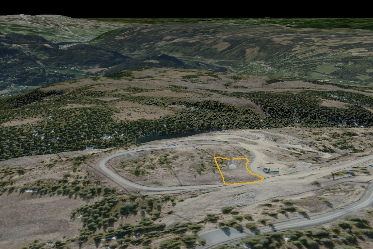 Tomt 51 har god utsikt i flere retninger. Galleribilde