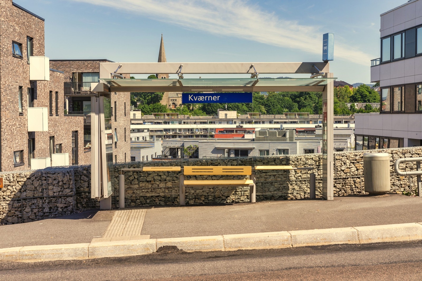 Området har mye kollektivtransport. Galleribilde