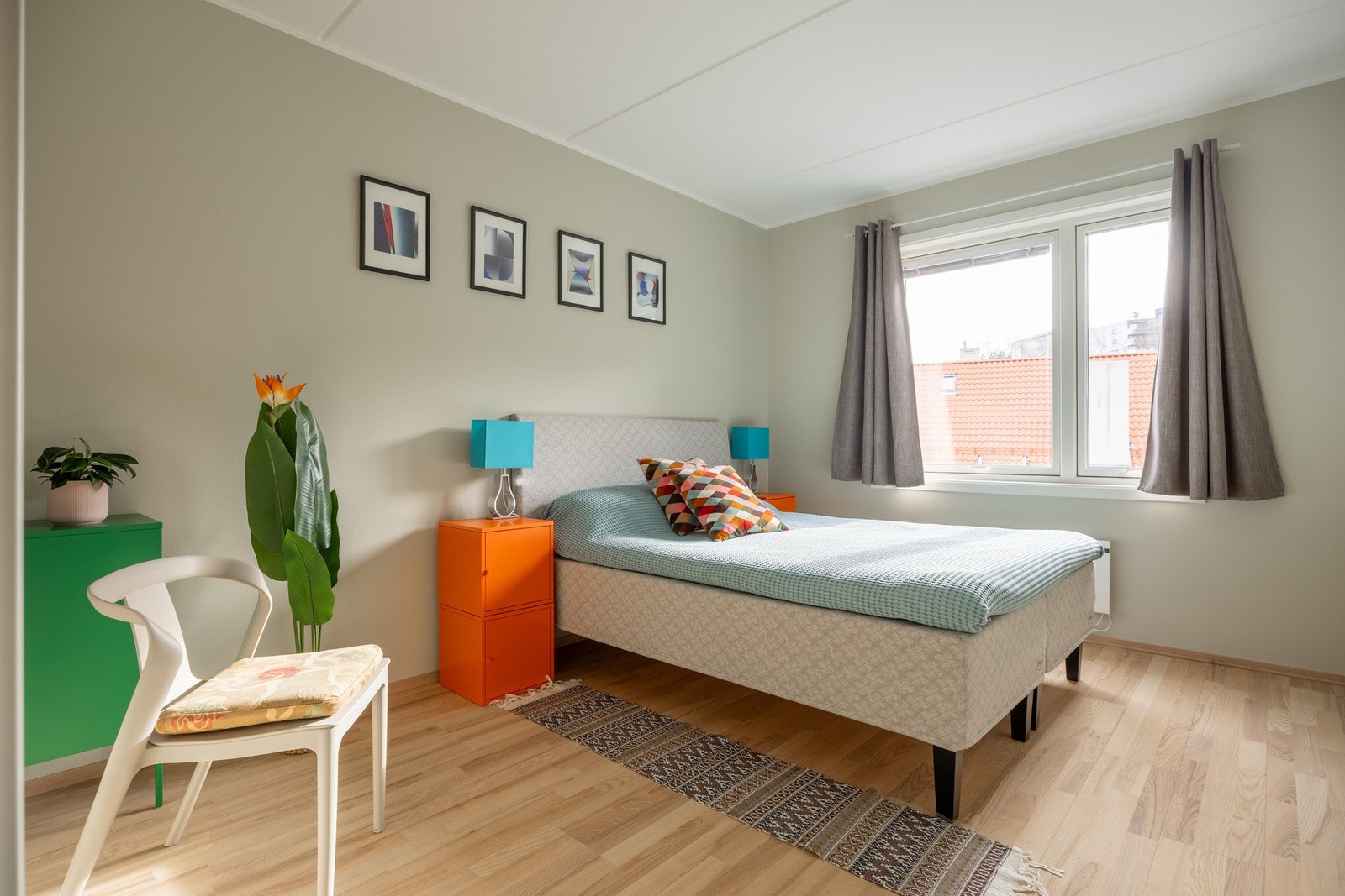 Leiligheten har to gode soverom. Galleribilde