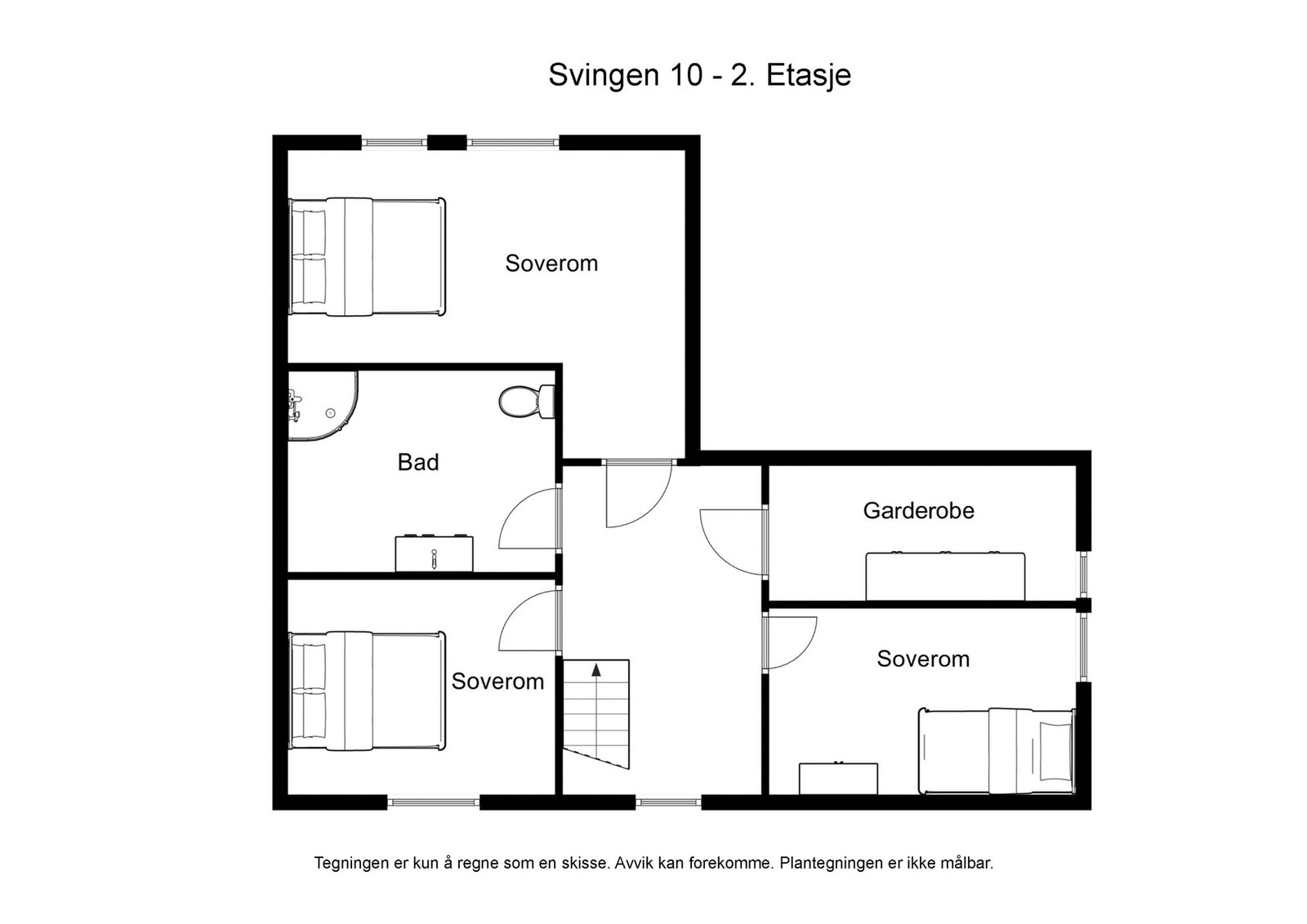 Planløsning 2. Etasje Galleribilde