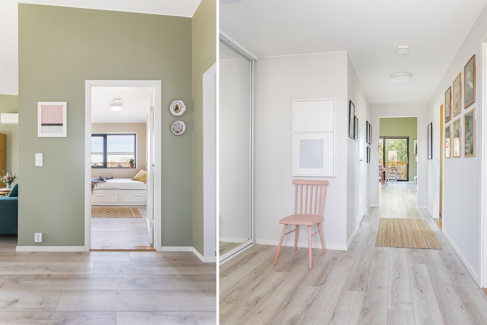 Med hele tre soverom er leiligheten et reelt alternativ blant annet for en liten småbarnsfamilie. Galleribilde