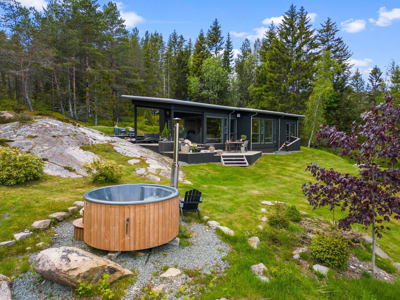 Dronefoto Galleribilde