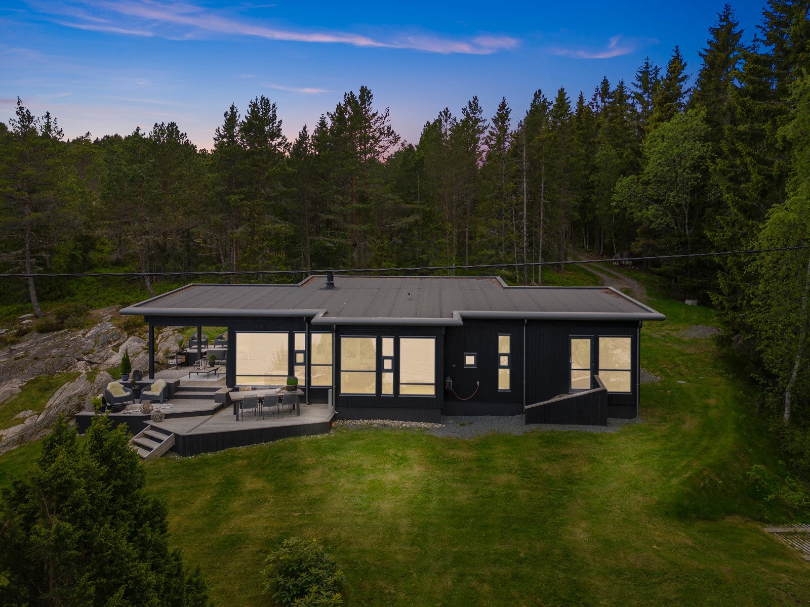 Kveldsidyll Galleribilde