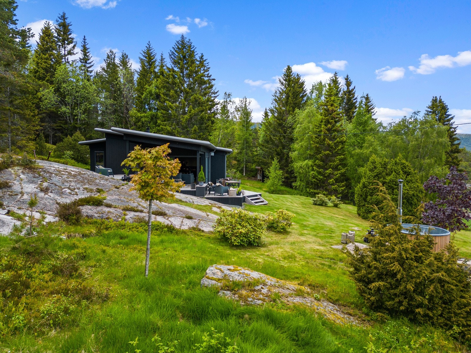 Dronefoto Galleribilde