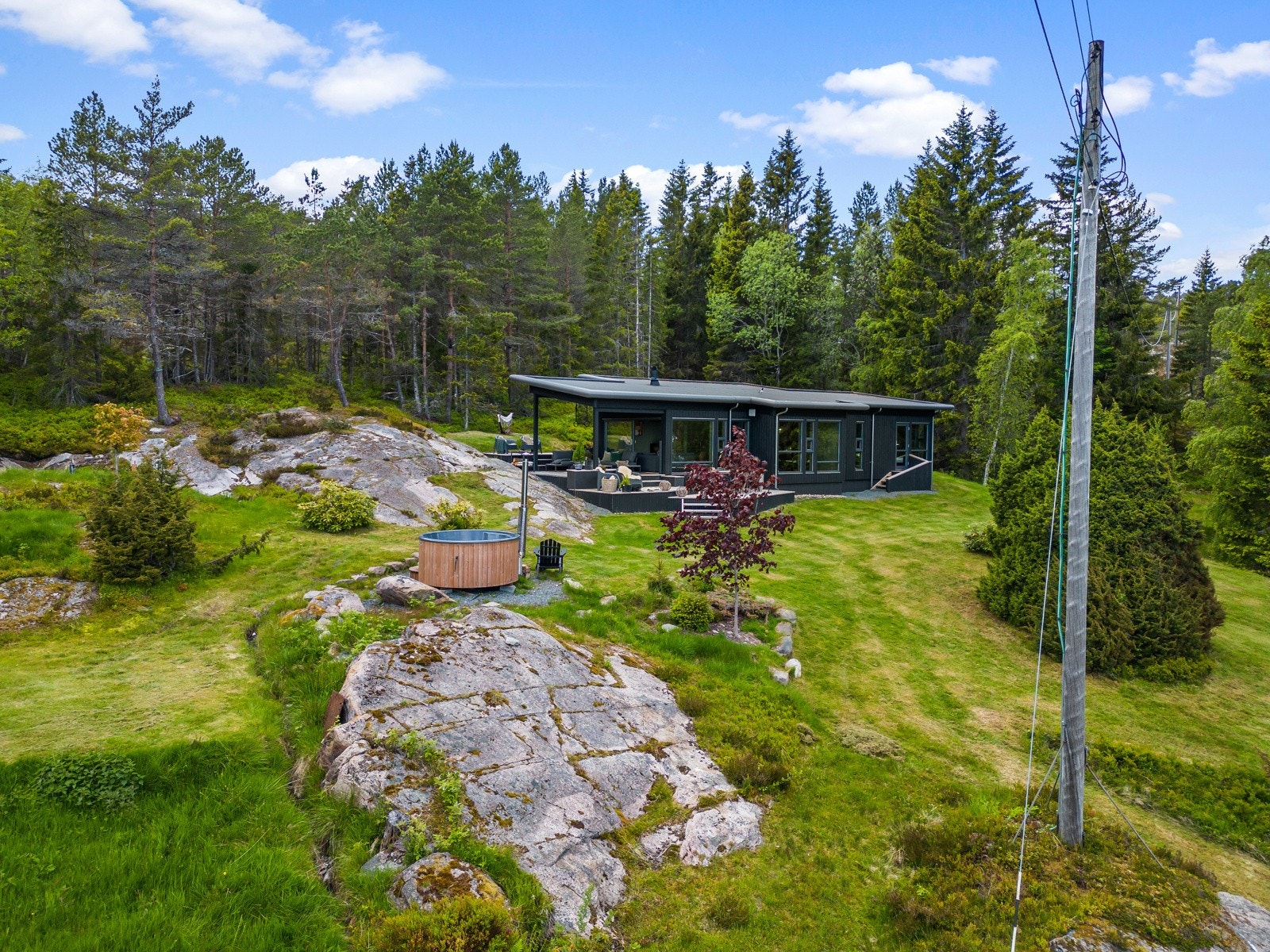 Dronefoto Galleribilde