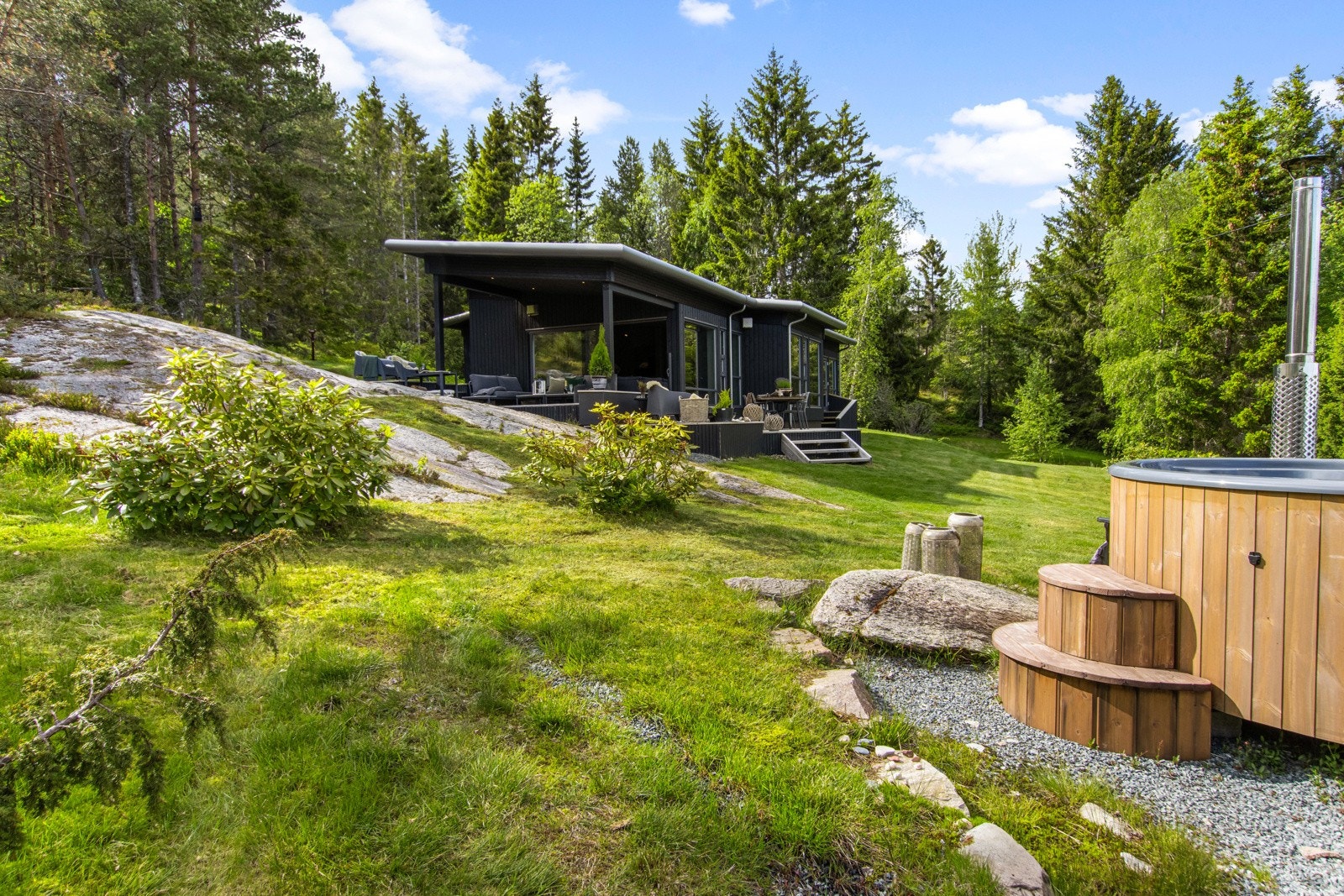 Uteplass Galleribilde