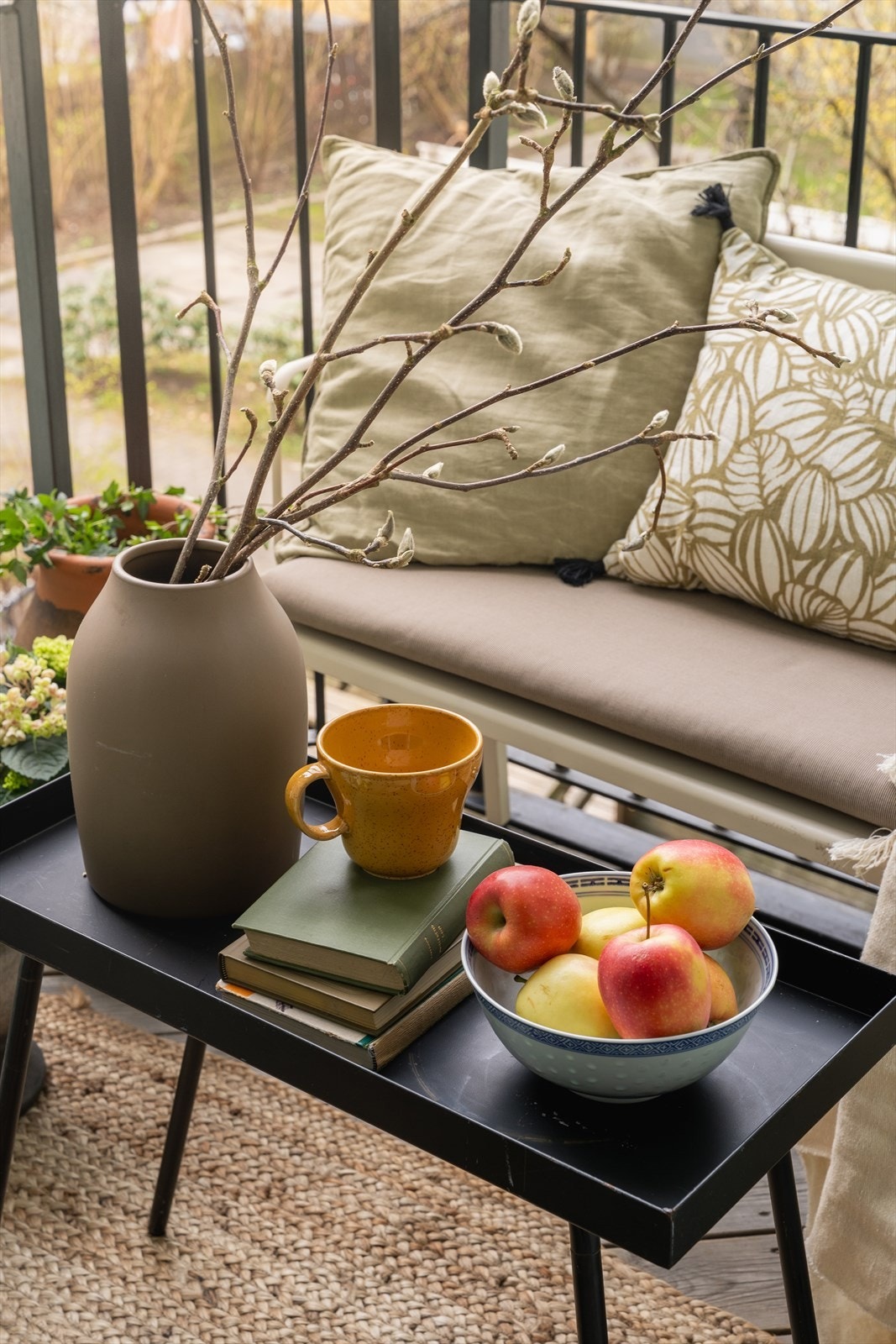 Her kan man nyte solrike dager i hyggelige omgivelser. Galleribilde