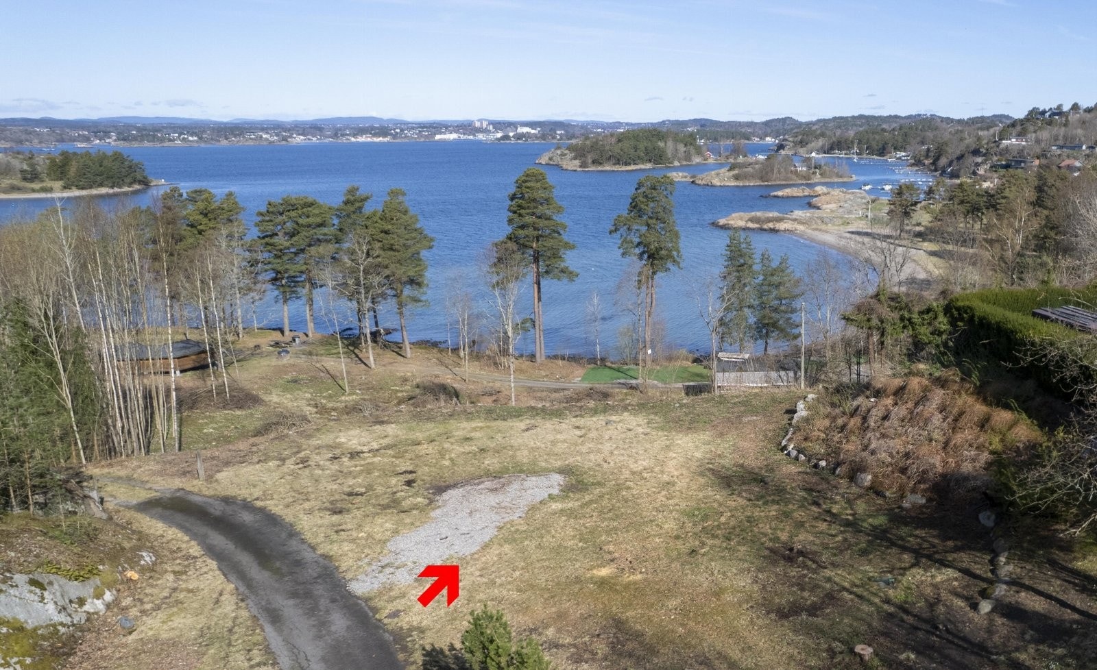Her har du en fantastisk vestvendt beliggenhet Galleribilde