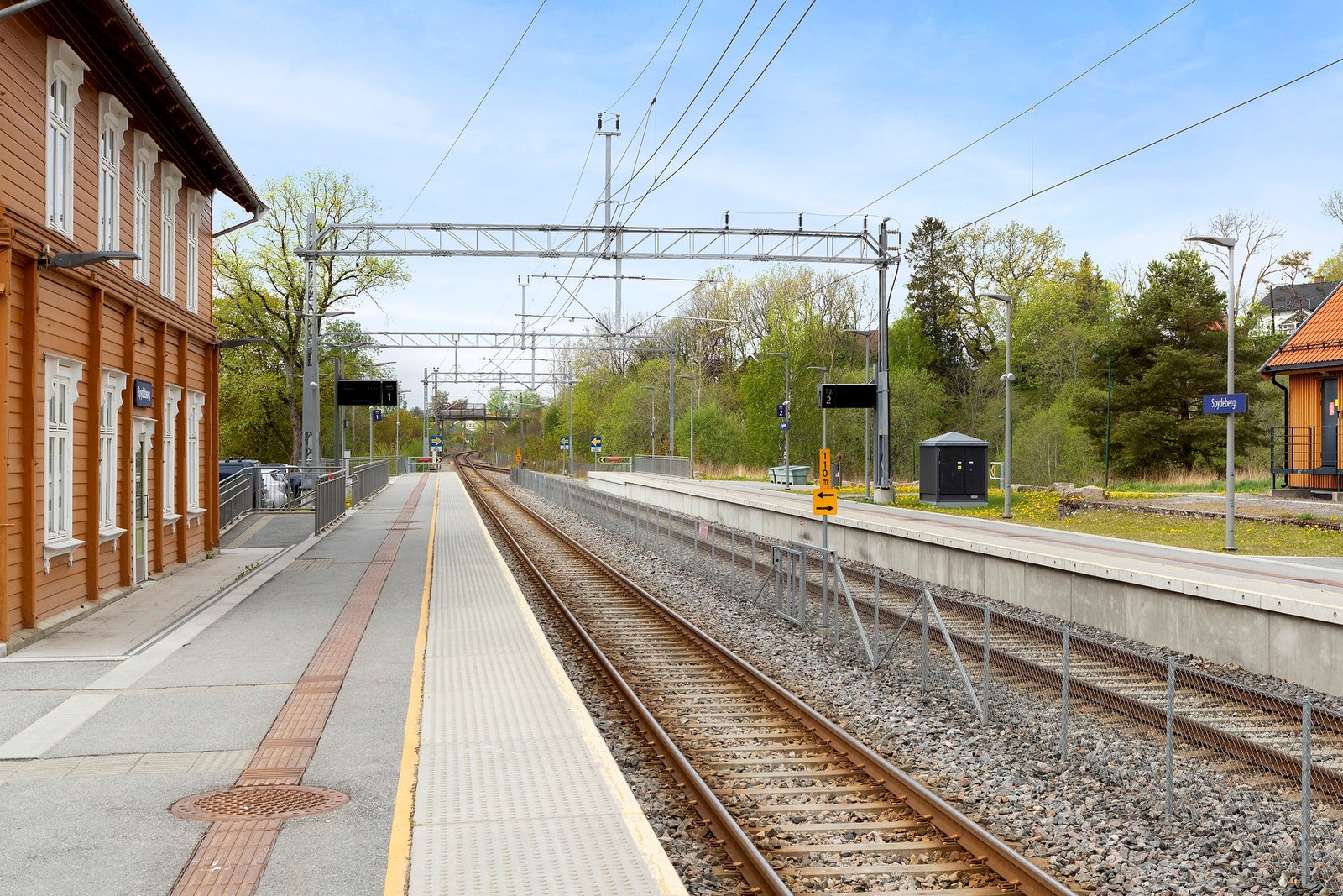 Kort avstand til Spydeberg stasjon. Galleribilde