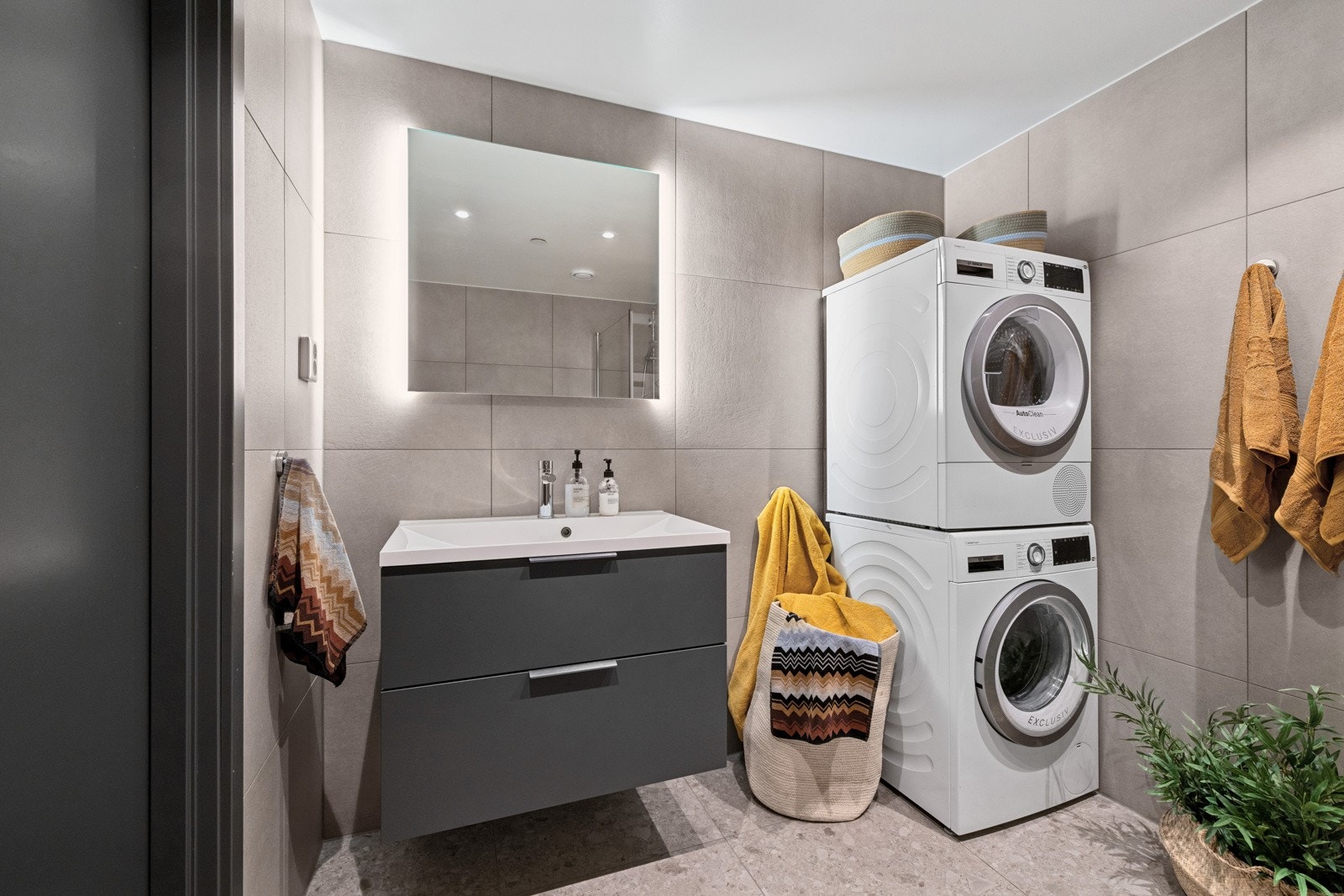 Leiligheten har to baderom. Galleribilde