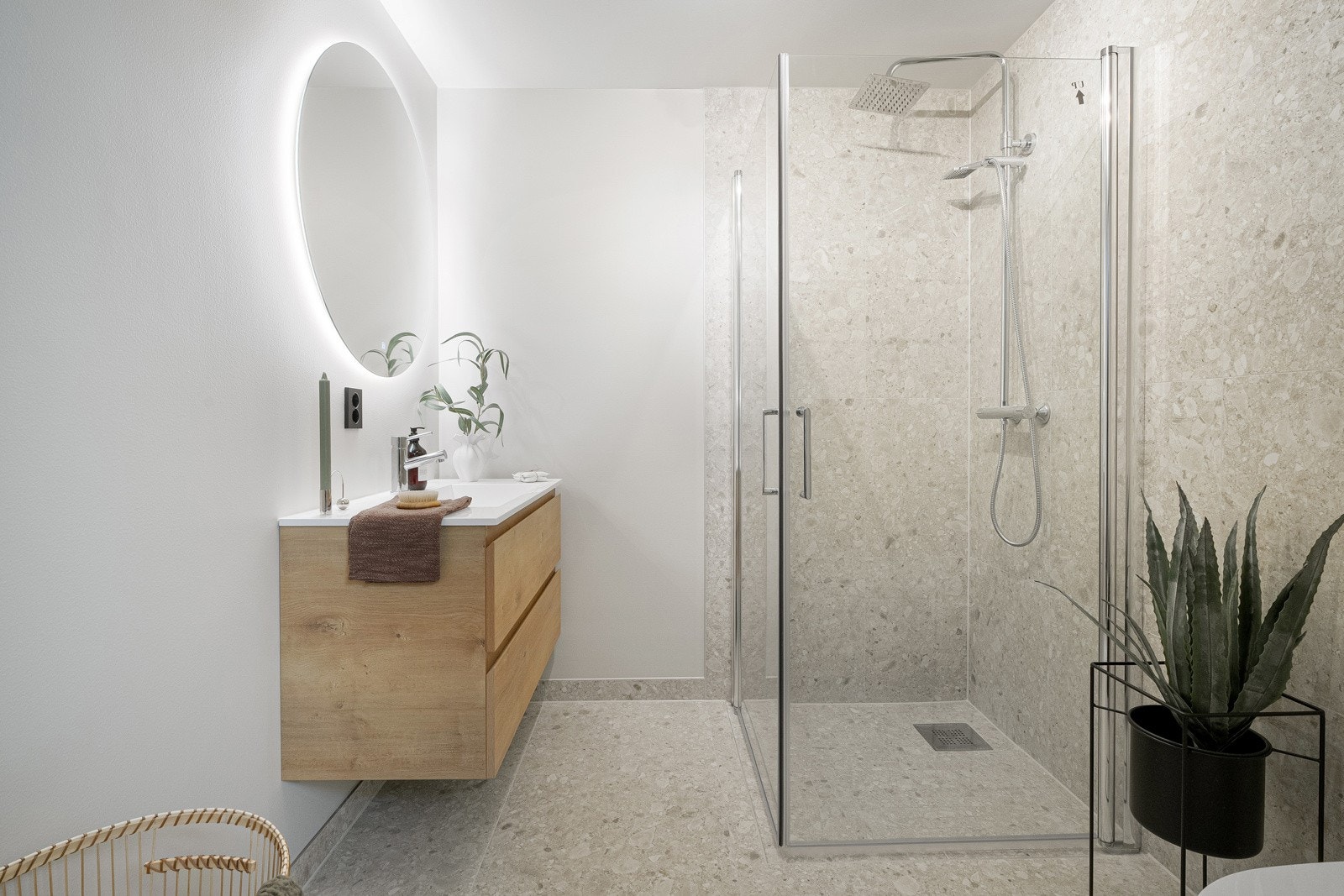 Baderom i underetasje Galleribilde