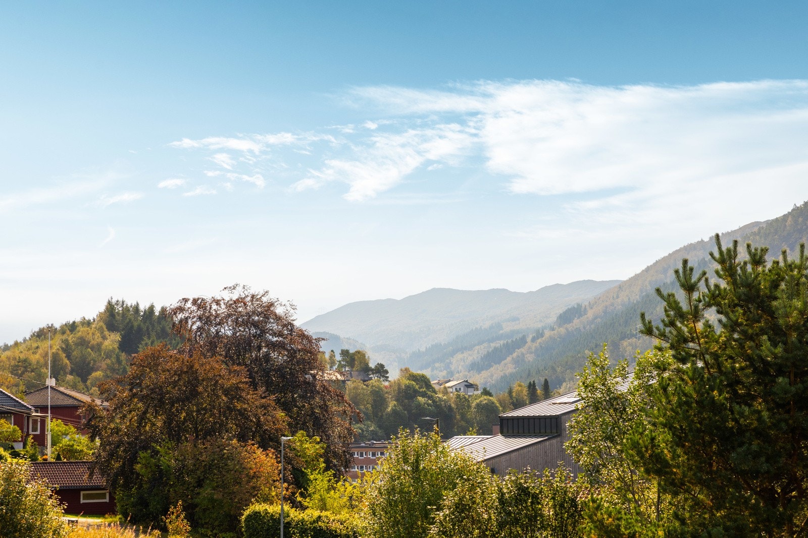 Nydelig utsikt fra terrassen! Galleribilde