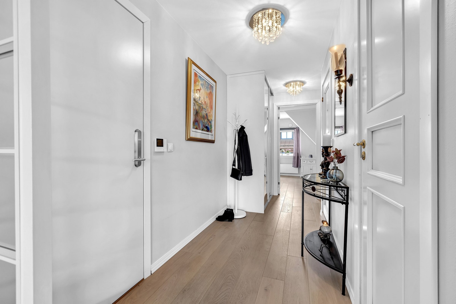 Lys og innbydende entré Galleribilde