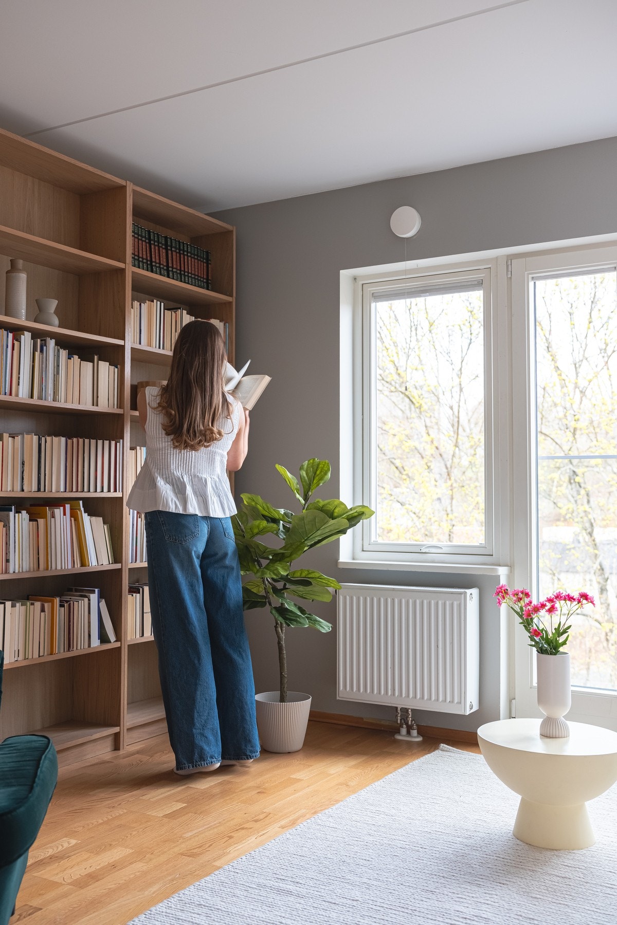 Er det ønske om en spisestue, gjesterom, eget bibliotek eller barnerom er dette det perfekte rommet. Galleribilde