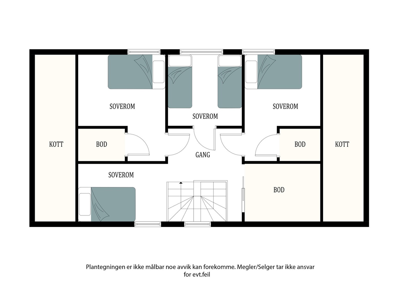Planskisse 2. etasje Galleribilde