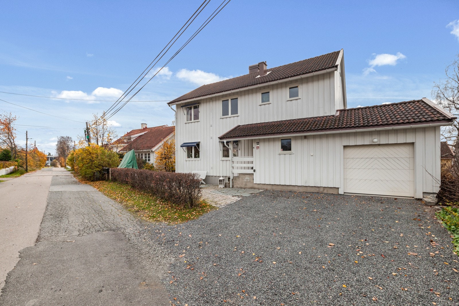 Fasade front med garasje nr 1 Galleribilde