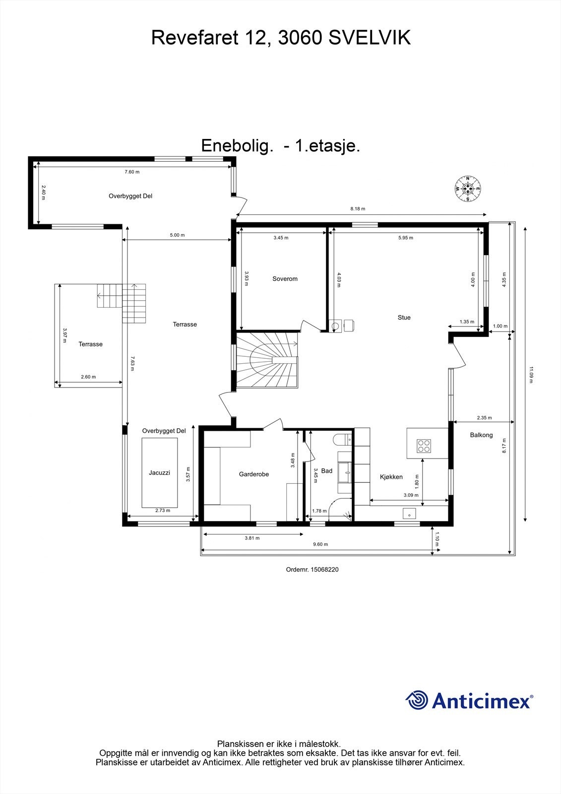 Plantegning - 1. etasje Galleribilde