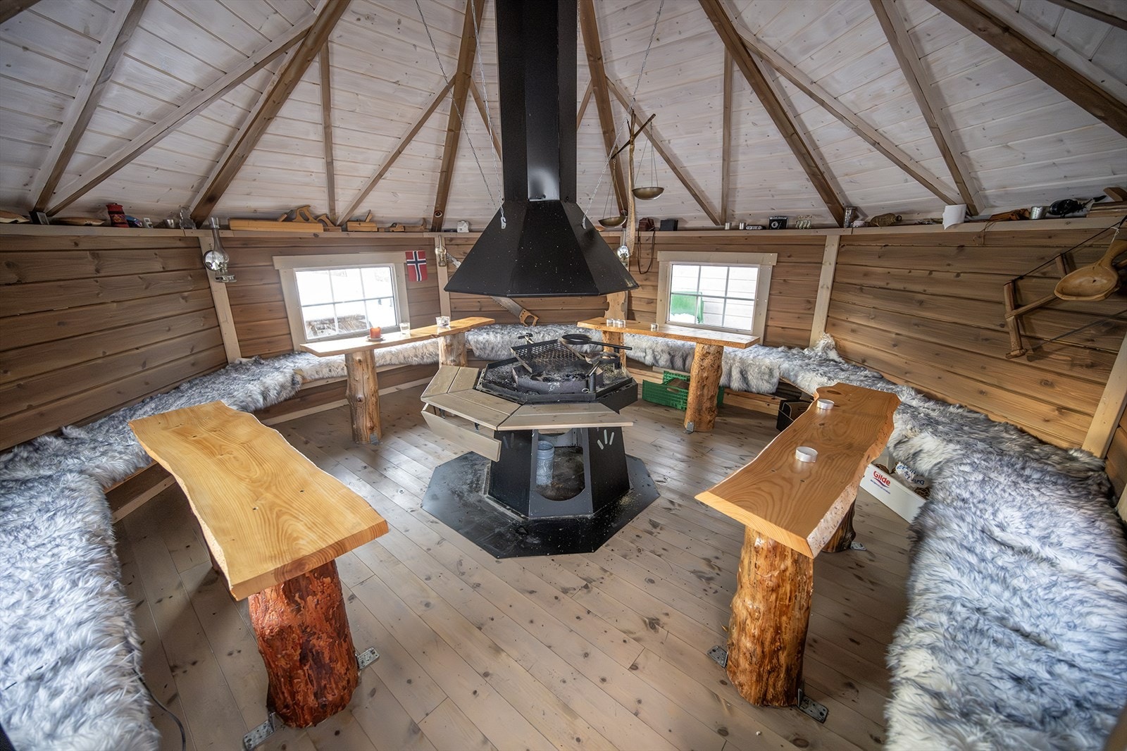 Fra grillhuset Galleribilde