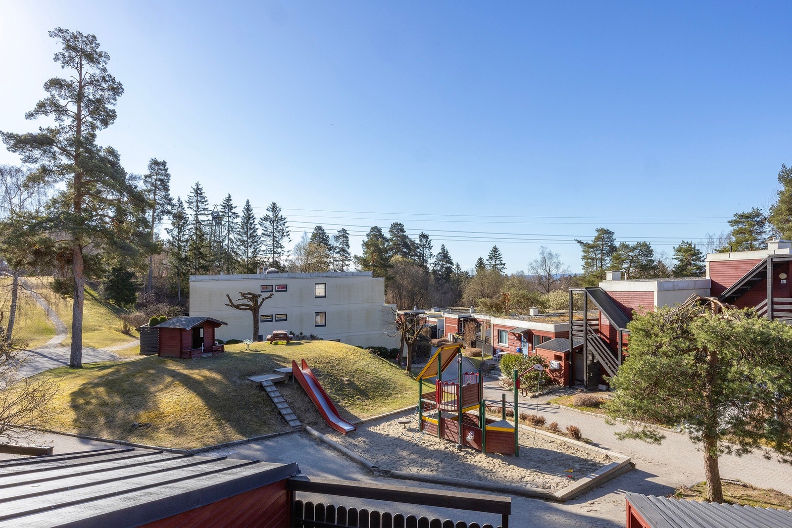 Utsikt fra bolig. Galleribilde