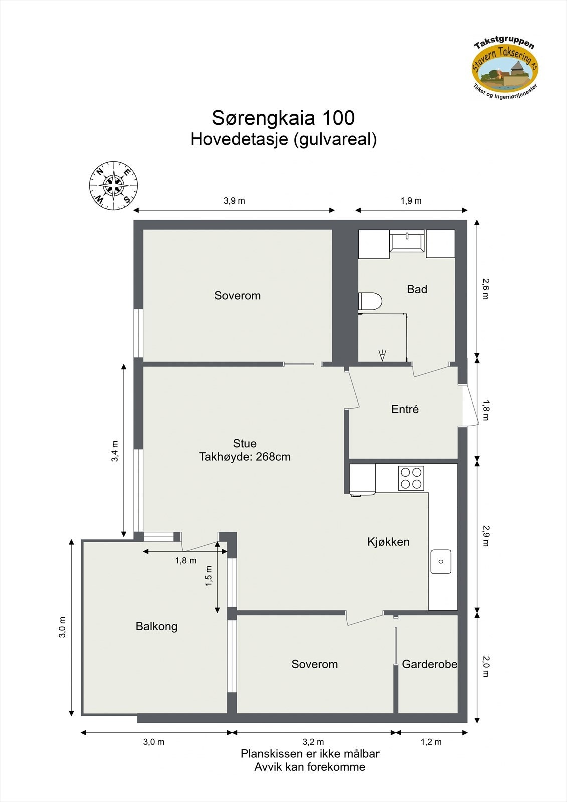 Plantegning, Galleribilde