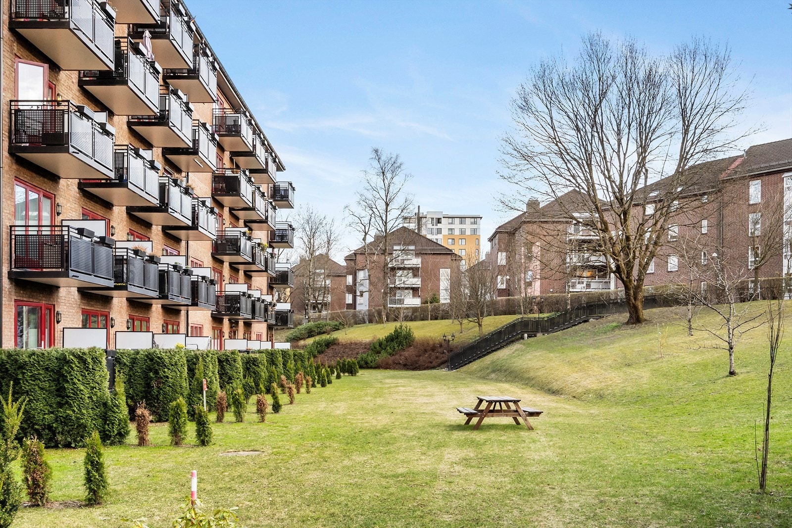 I tillegg kommer ett vaktmesterkontor og 7 fellesvaskerier. Galleribilde