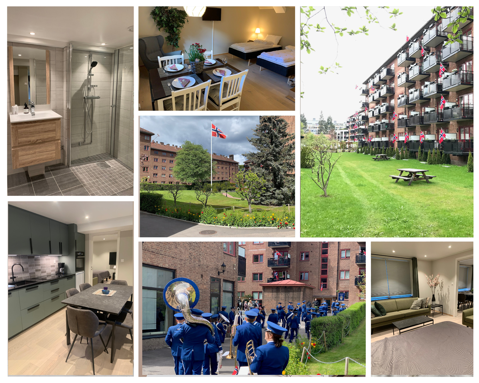 Maridalsveien borettslag: Internt har borettslaget også stor satsing på et trivelig bomiljø med et variert innslag av tilbud til beboerne, som selskapslokale, gjestehybler, lekeplass, grøntarealer med mer. Bilder er lånt av nettsiden til borettslaget. Galleribilde