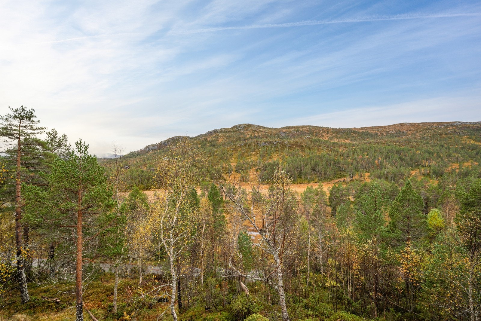 Vessemarka kan by på fine turmuligheter hele året. Galleribilde
