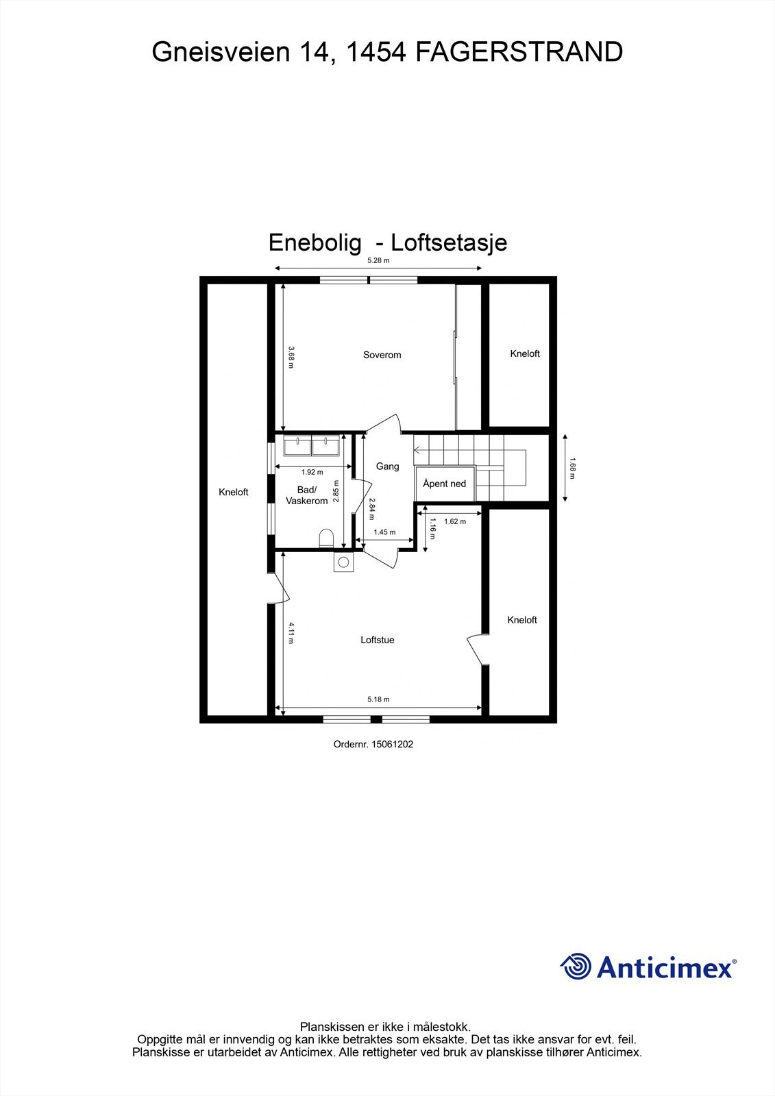 Plantegning 1.etasje Galleribilde