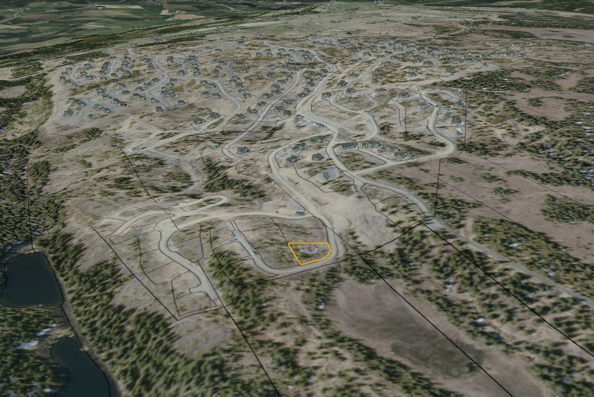 Tomt 53 ligger flott til i Musdalsæter Hyttegrend. Galleribilde