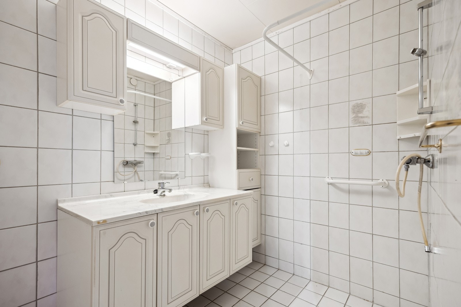 Badet i underetasjen måler 5 kvm. Galleribilde