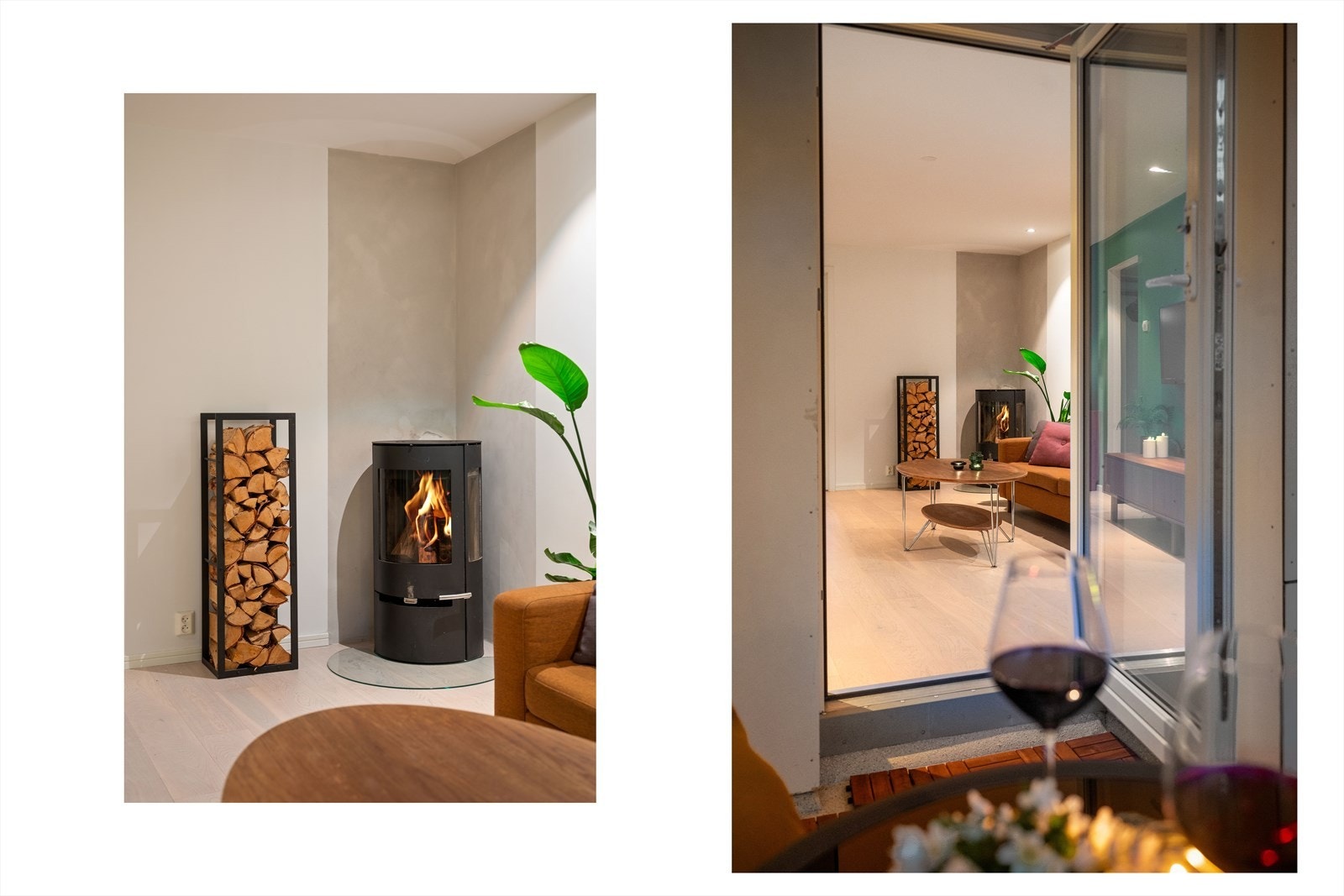 kveldsstemning. Galleribilde