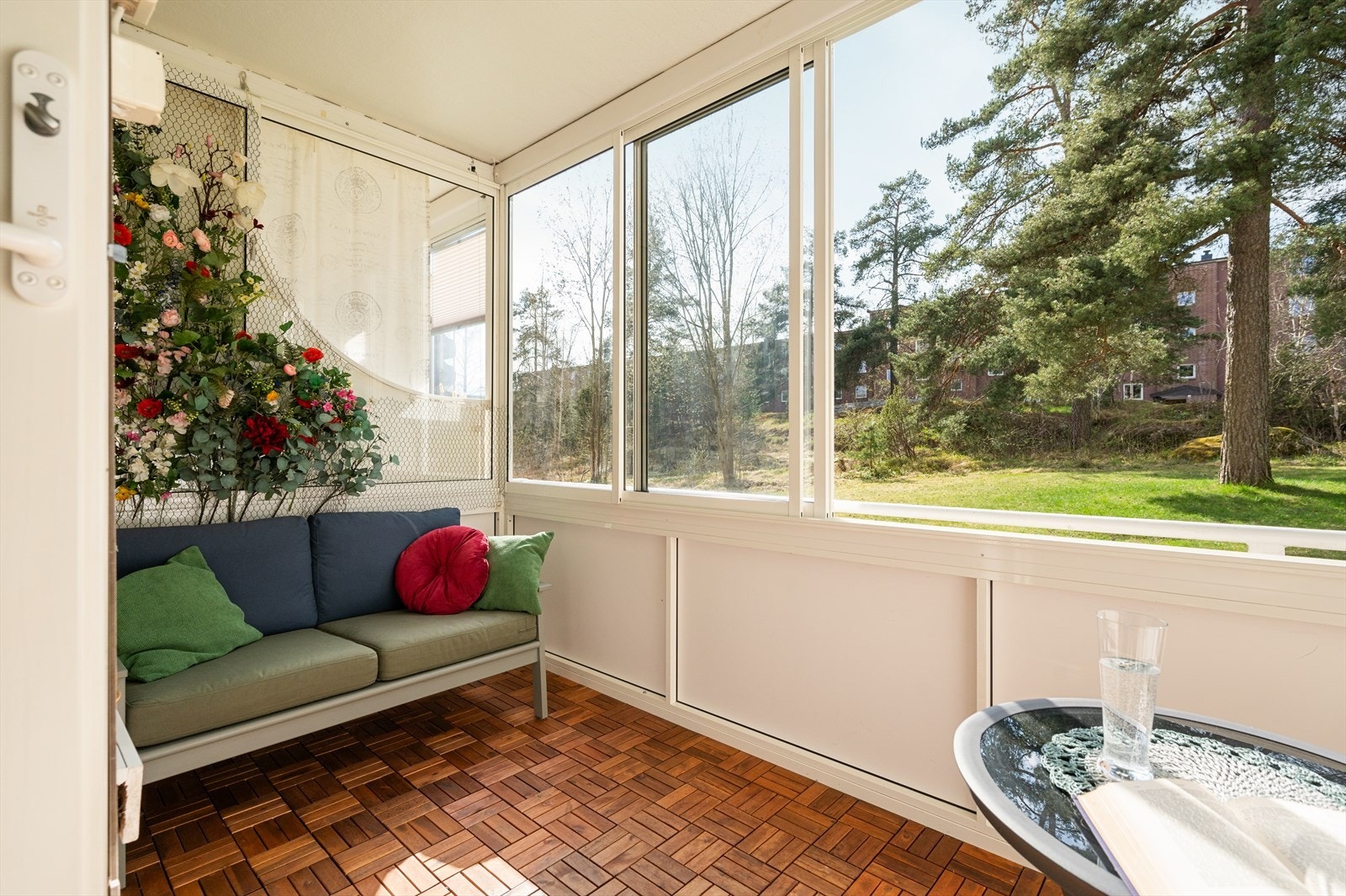 Fra leiligheten er det umiddelbar nærhet til Østmarka. Galleribilde