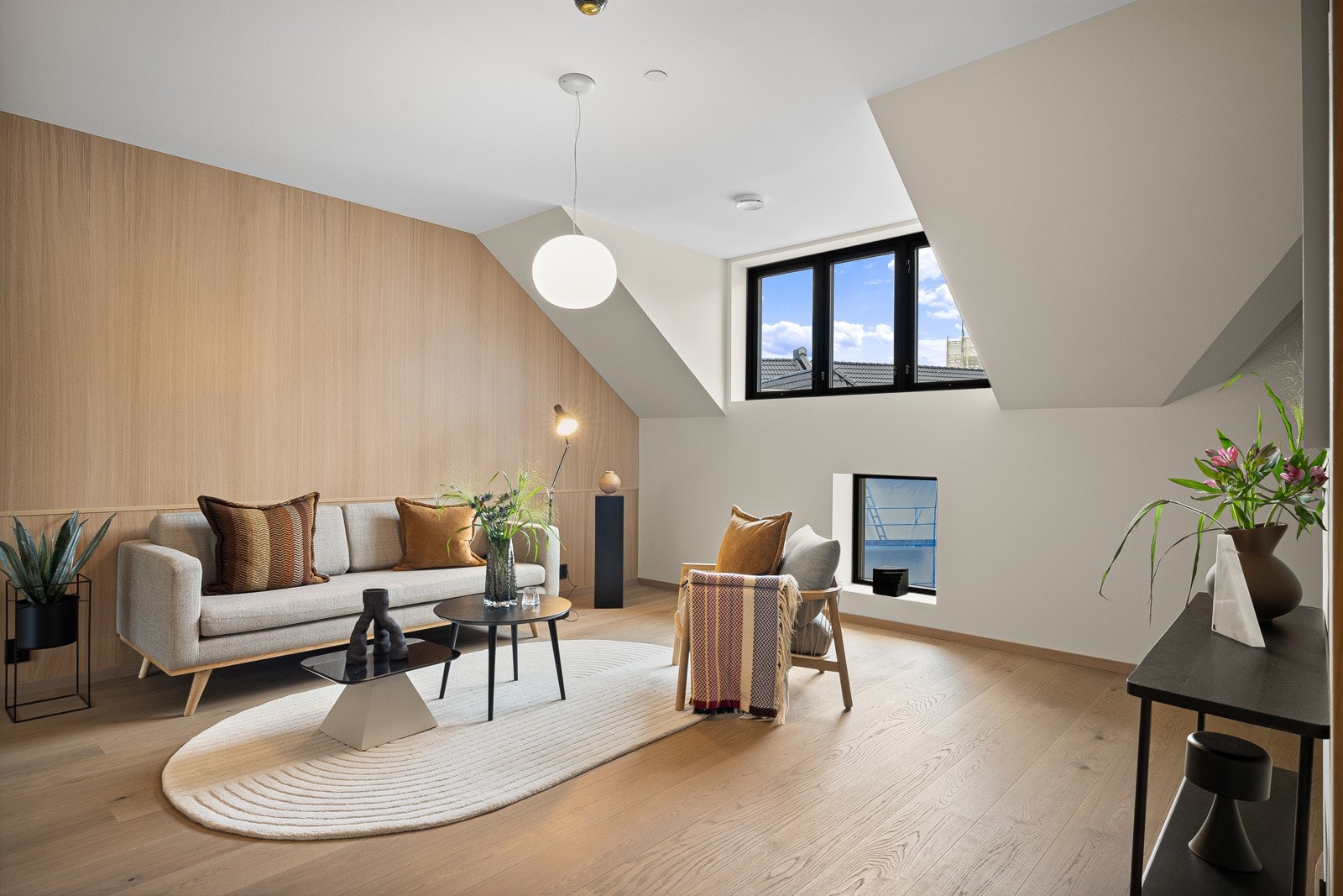 Balansert ventilasjonsanlegg i hver leilighet. Galleribilde