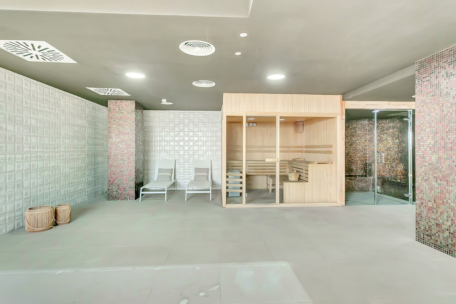 Sauna og tyrkisk steam-bad. Galleribilde