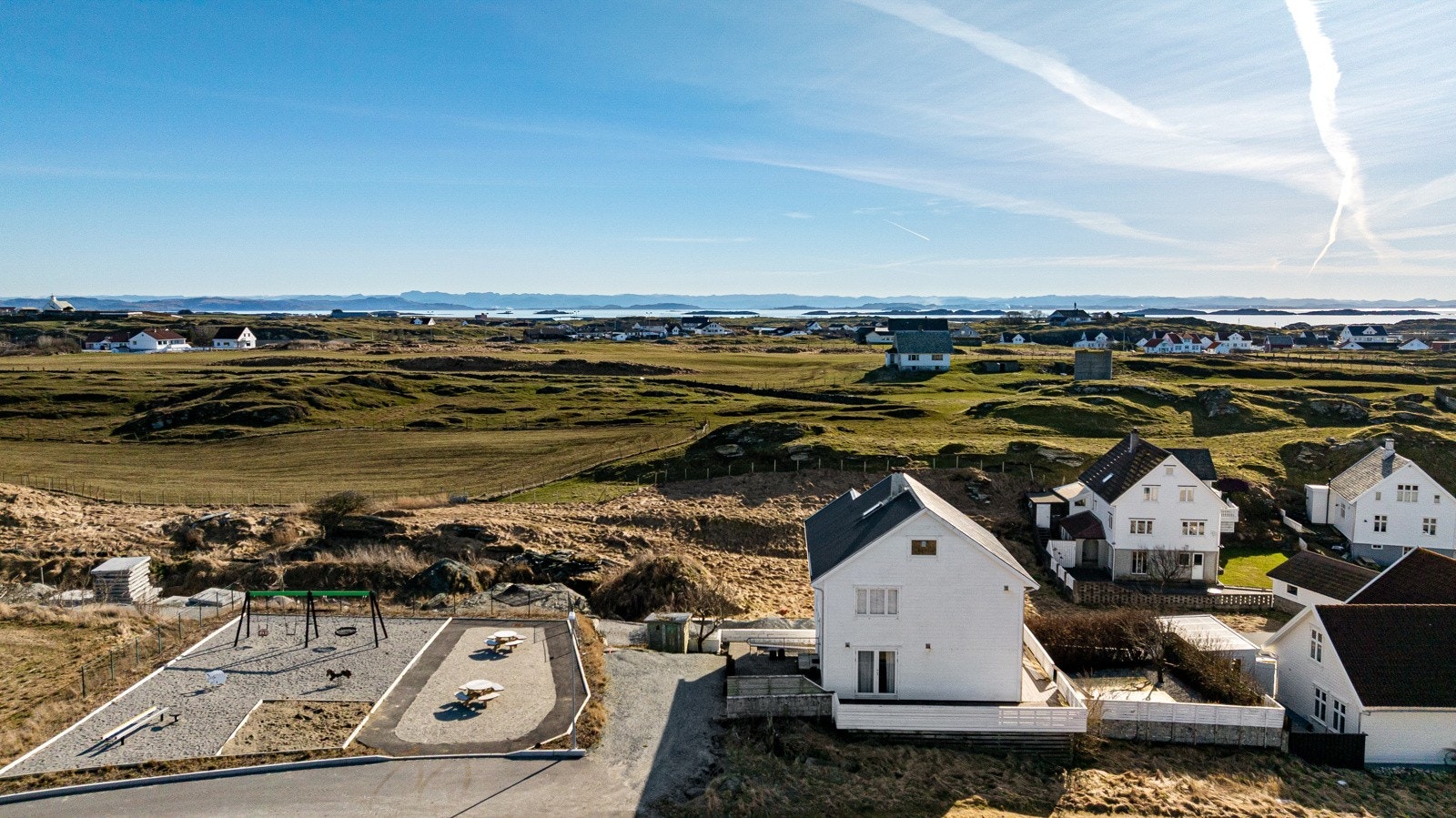 Dronebilde. Galleribilde