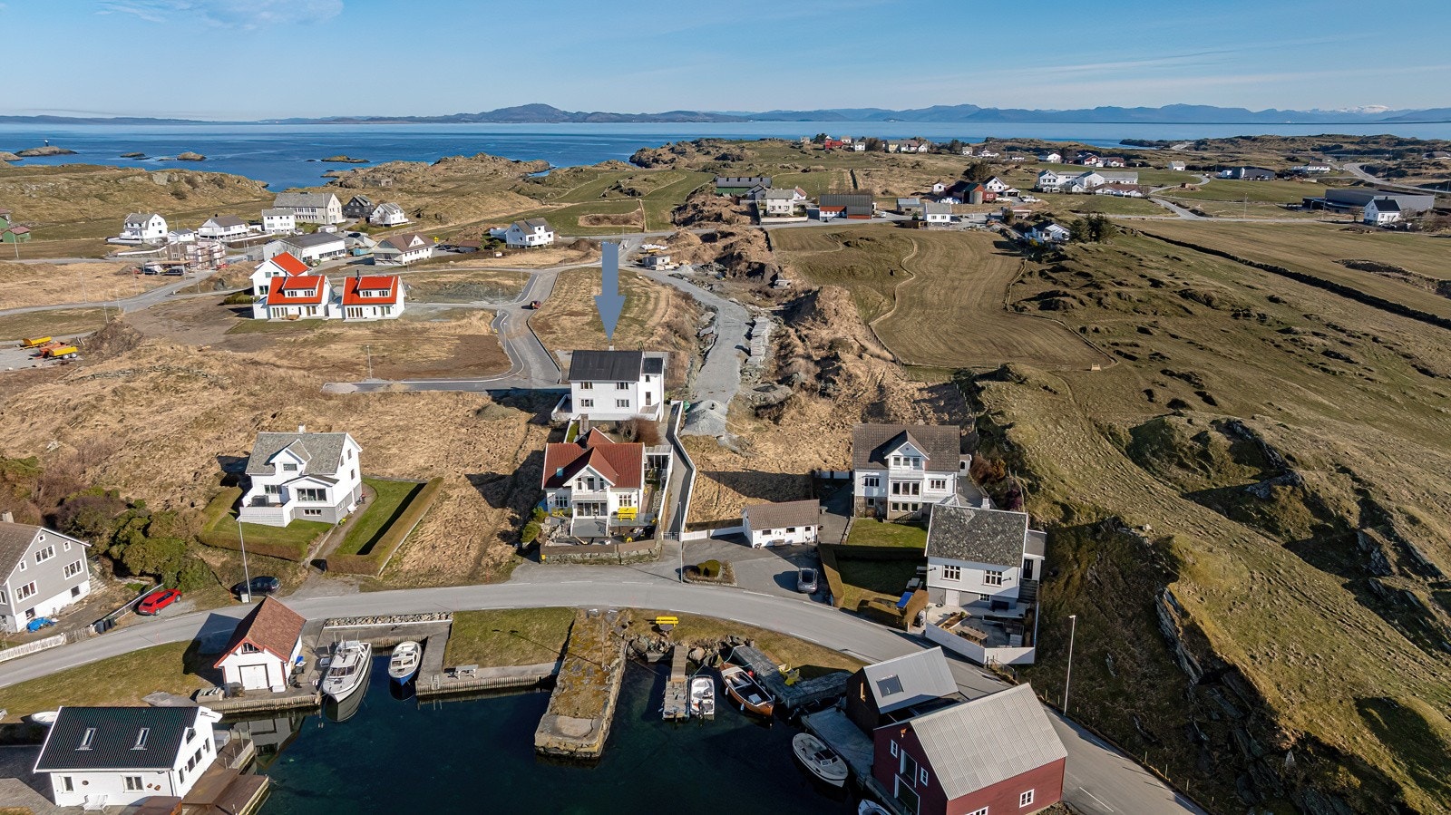 Dronebilde. Galleribilde