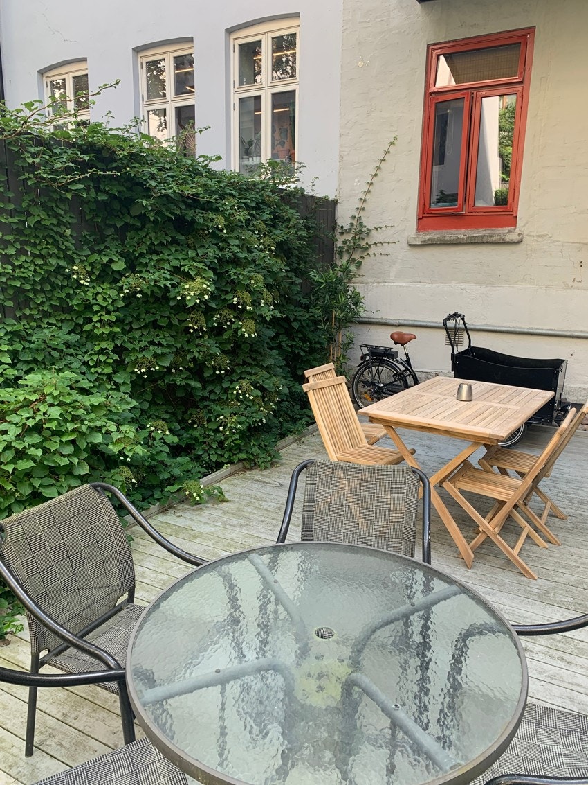 Her kan du invitere venner og familie til hyggelige sammenkomster. Galleribilde