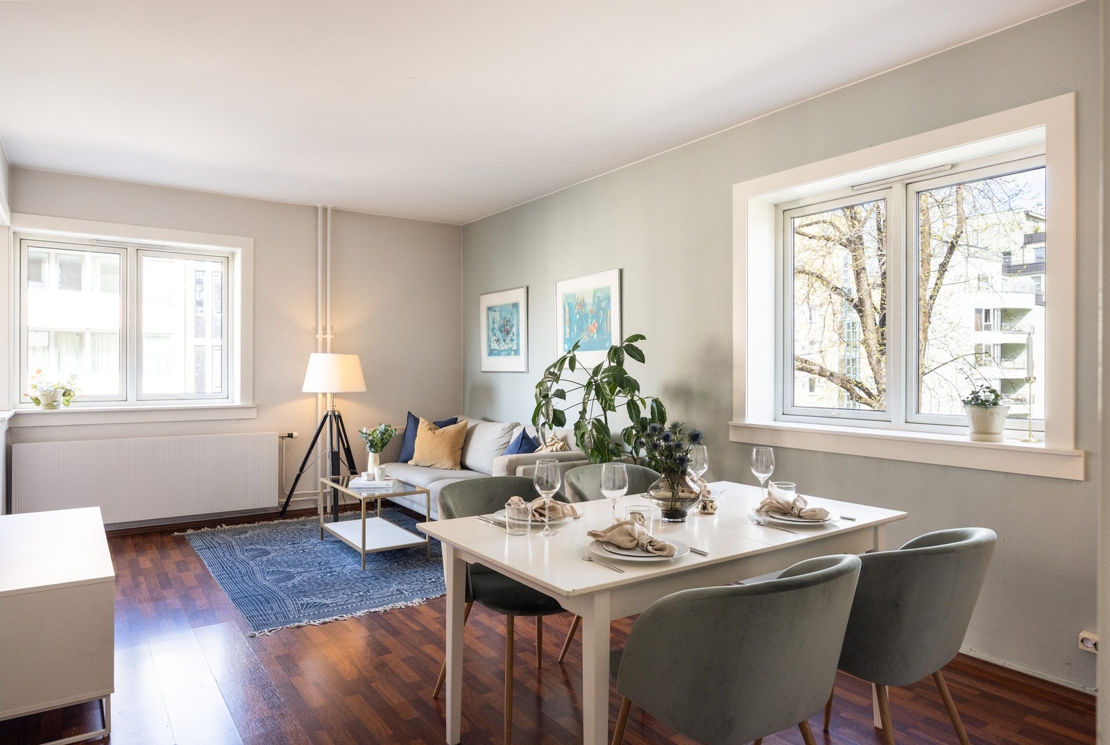 Lys og flott 2-roms aksjeleilighet med super beliggenhet på Balkeby. Galleribilde