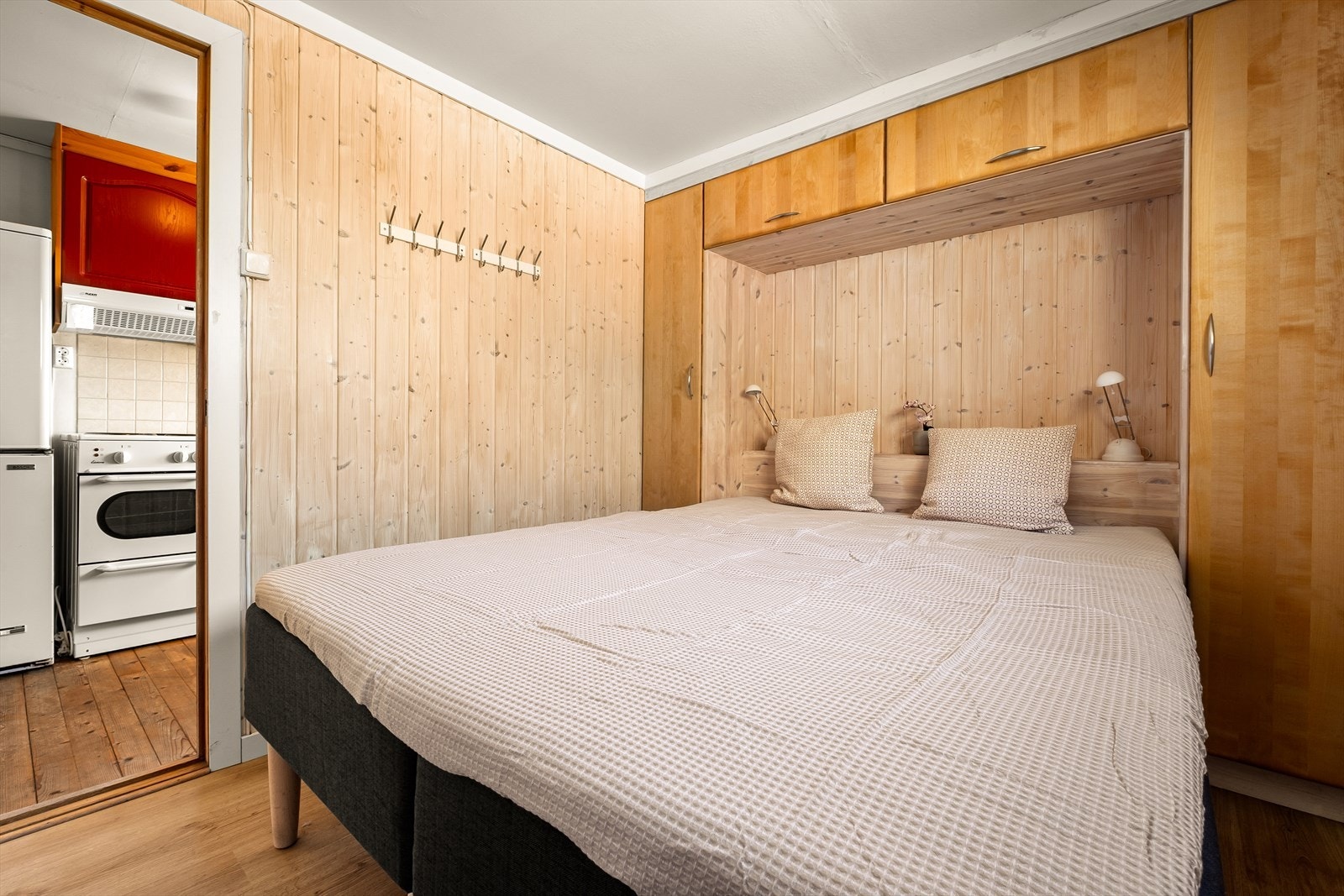 Hytten byr på totalt 2 soverom. Galleribilde