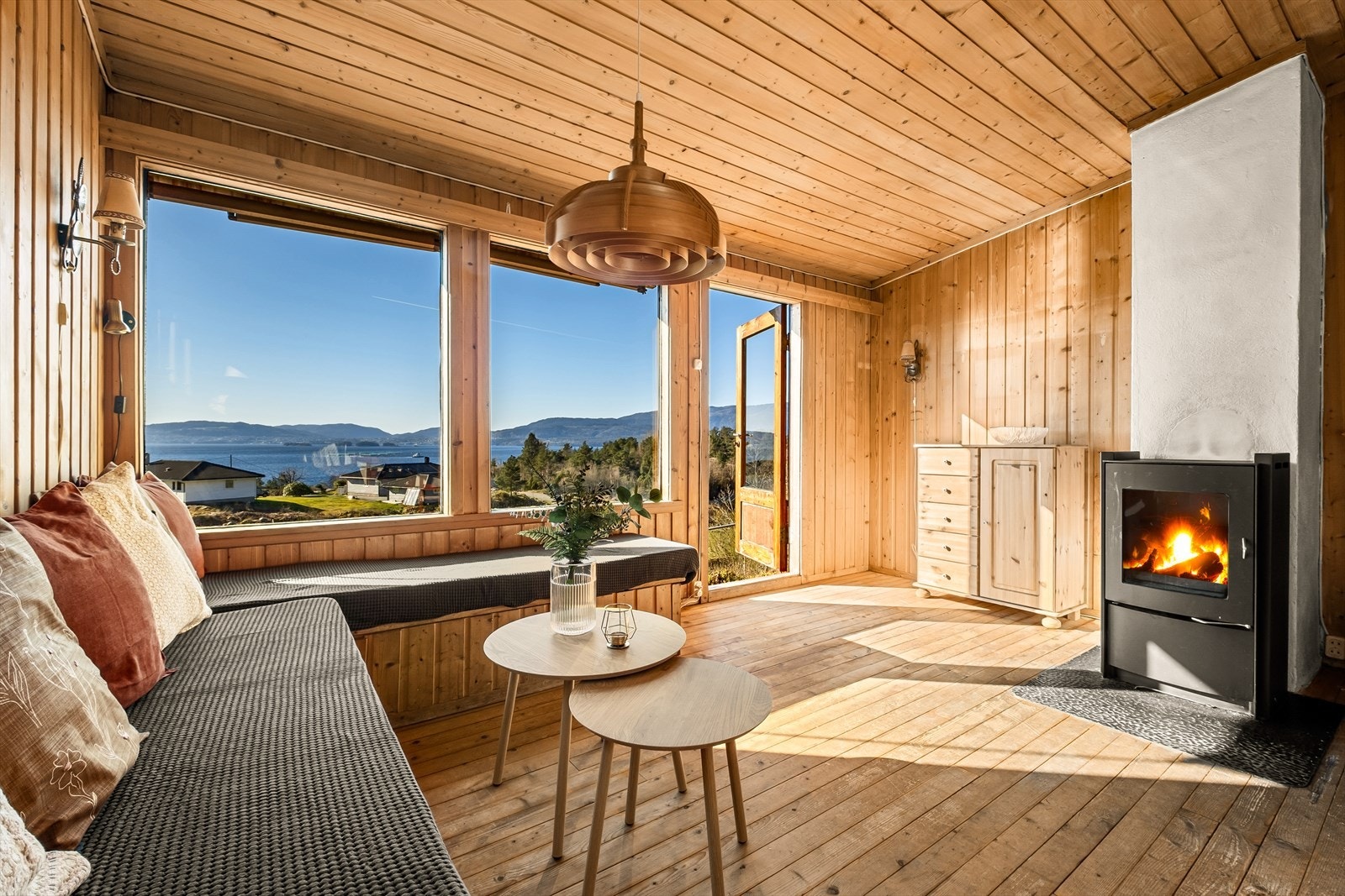 Utsikten er et nydelig bakteppe fra alle vinkler. Galleribilde