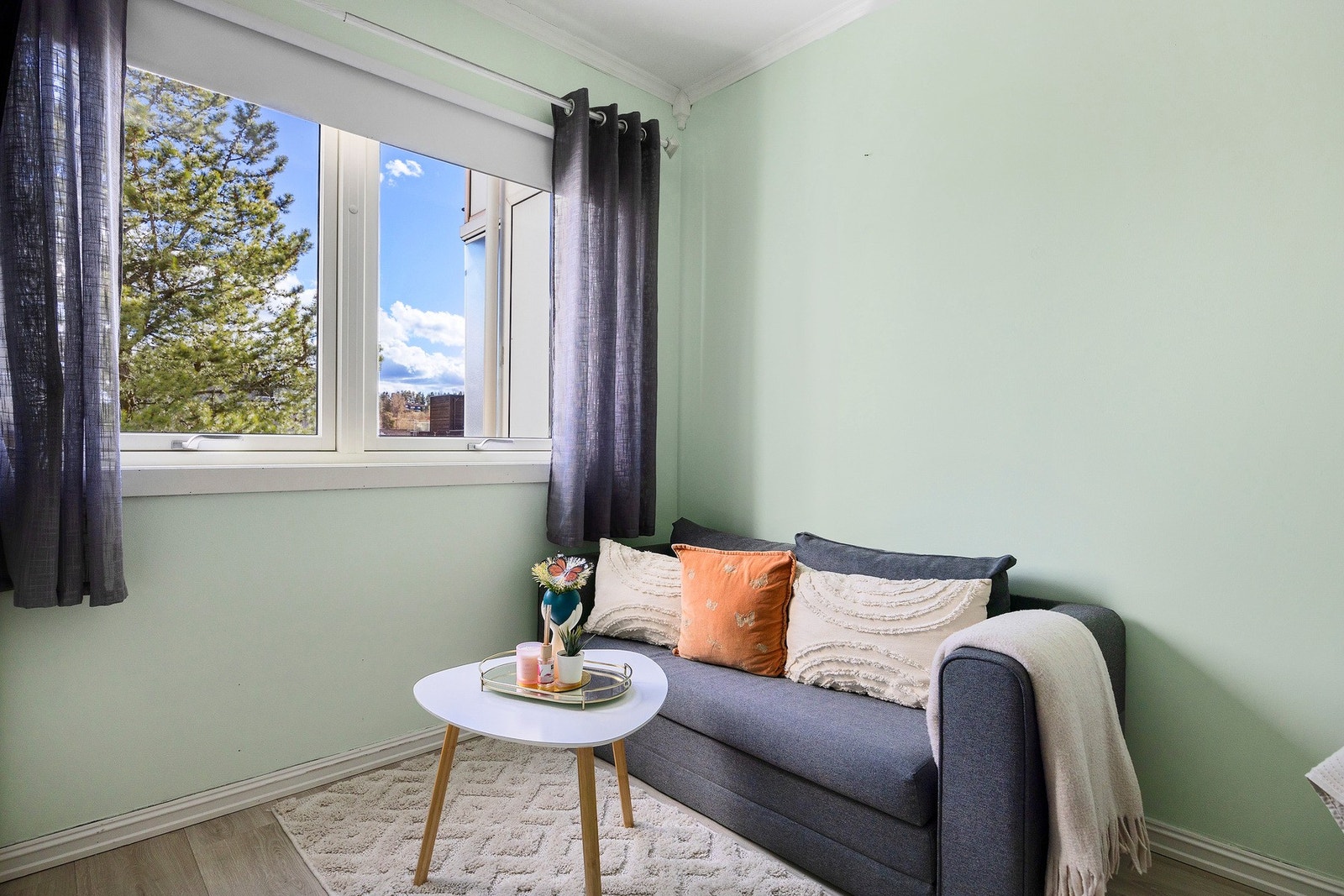 Soveromsvinduene ble skiftet ut i regi av borettslaget i 2020. Galleribilde