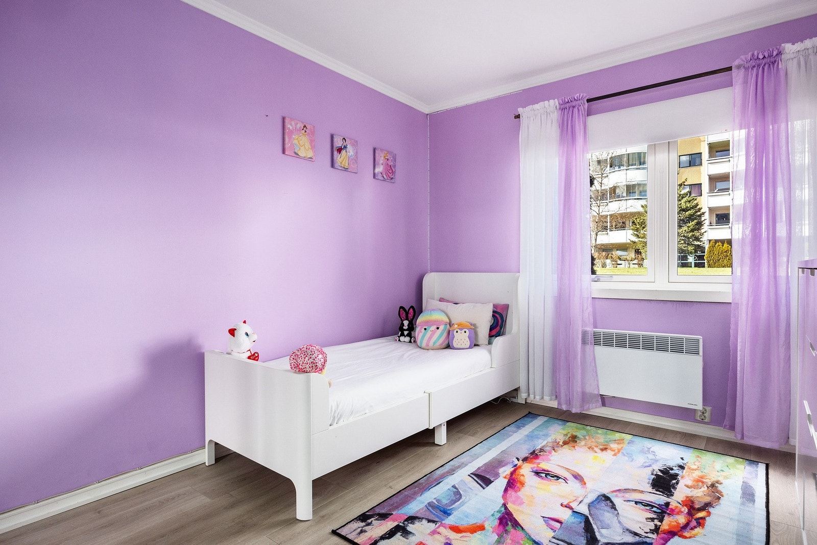 Siste soverom er i dag innredet som soverom. Galleribilde