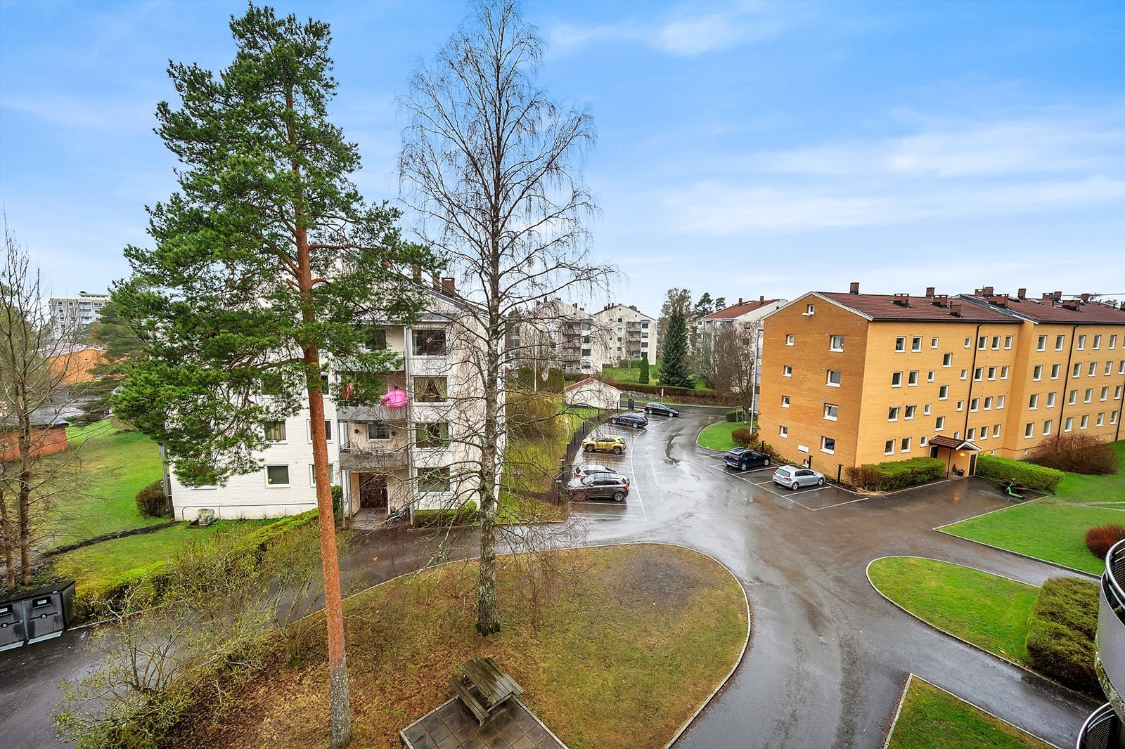 Utsyn fra balkongen. Galleribilde