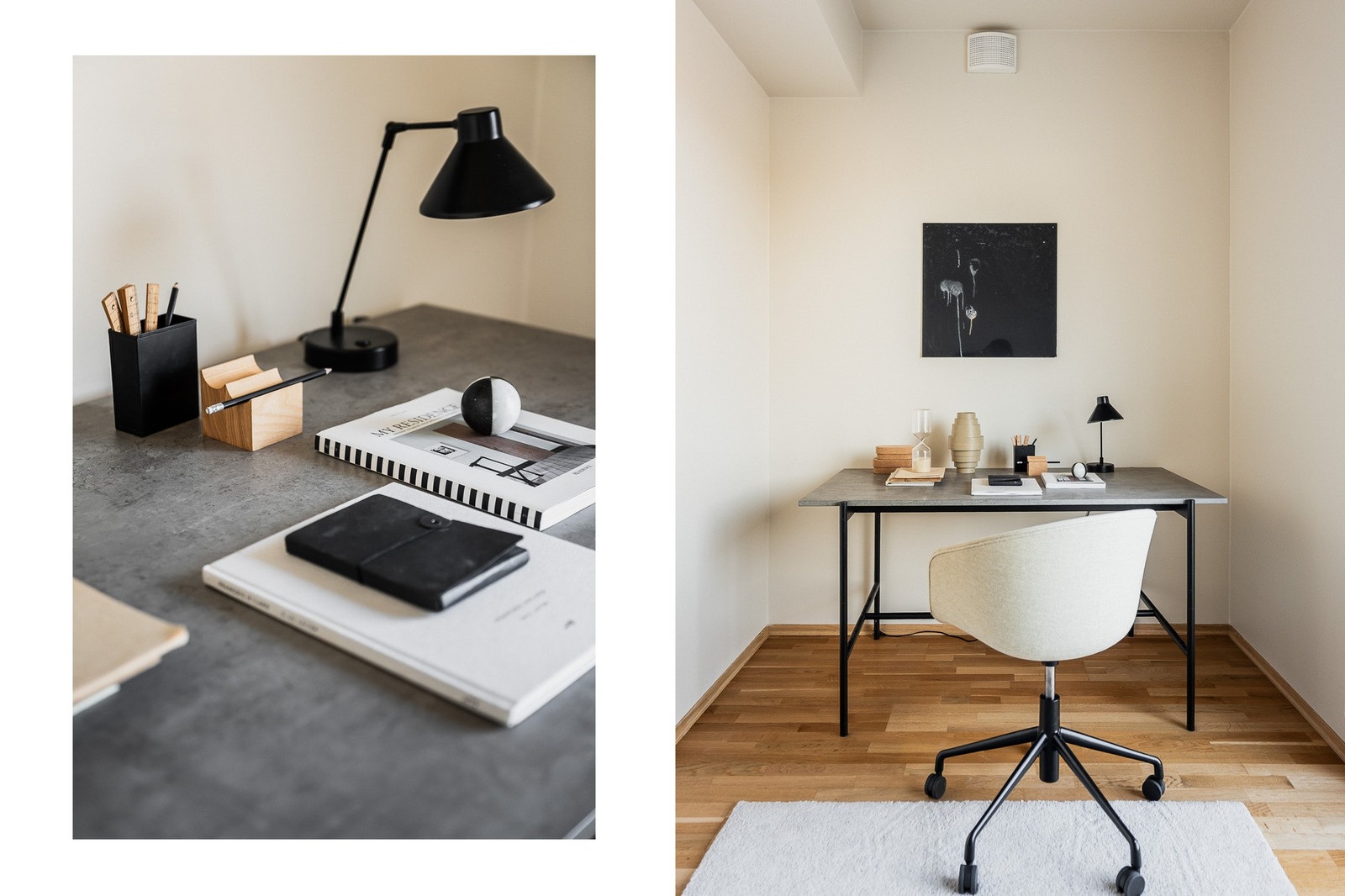 God plass til seng, skrivebord og oppbevaring. Galleribilde