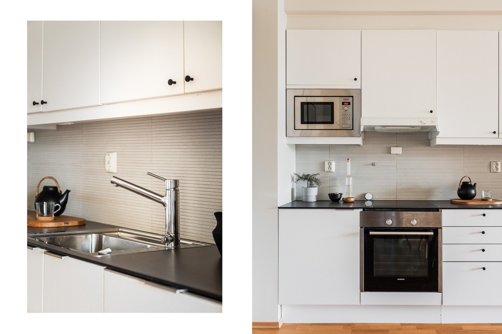 Her finner du alt du trenger for både hverdagsmat og større sammenkomster. Montert komfyrvakt og aquastop gir trygghet i det daglige. Galleribilde