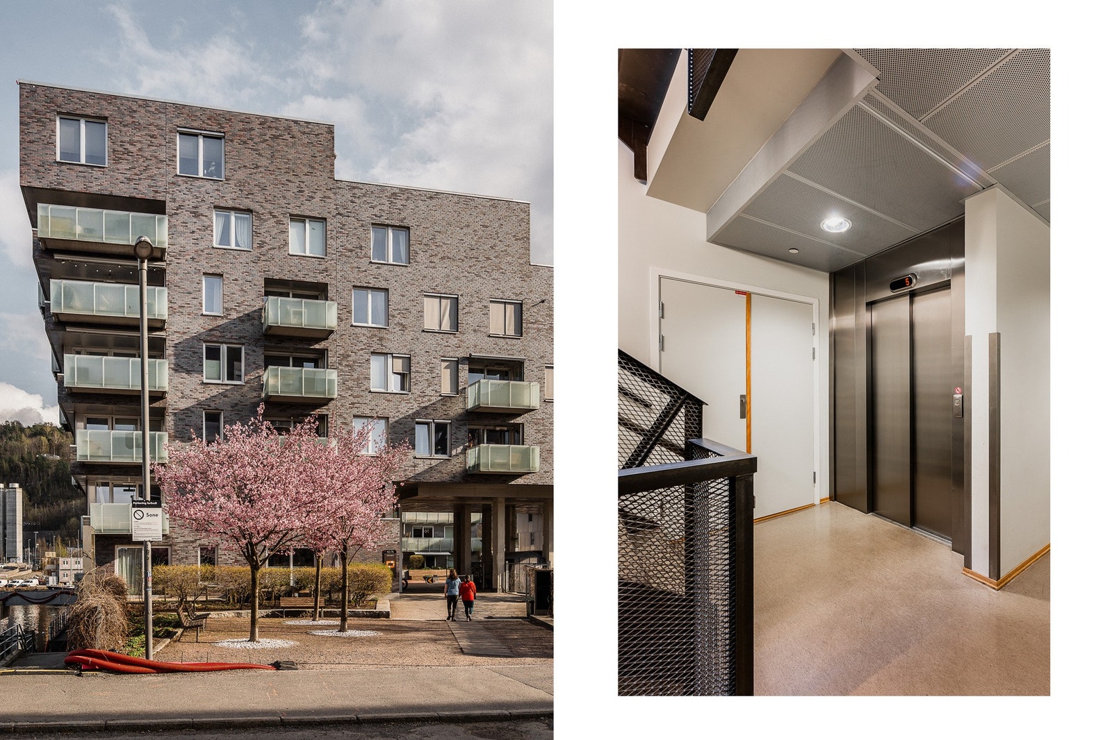 Enkel adkomst med heis. Galleribilde