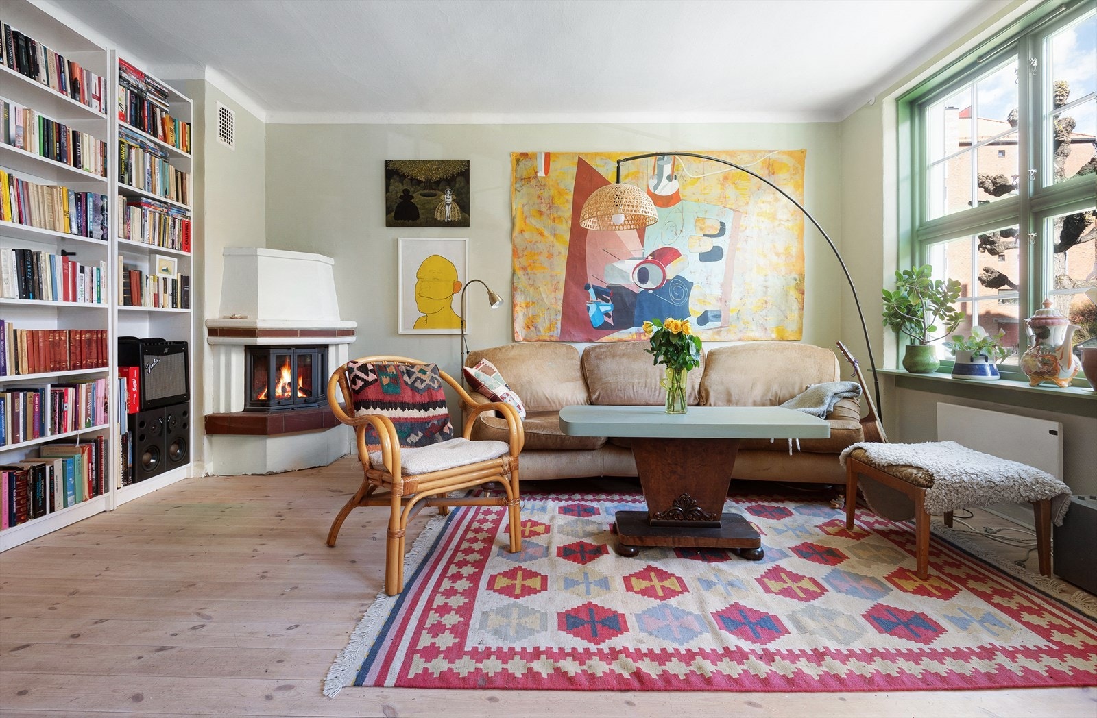 Sjarmerende 2-roms leilighet med klassiske detaljer! Galleribilde